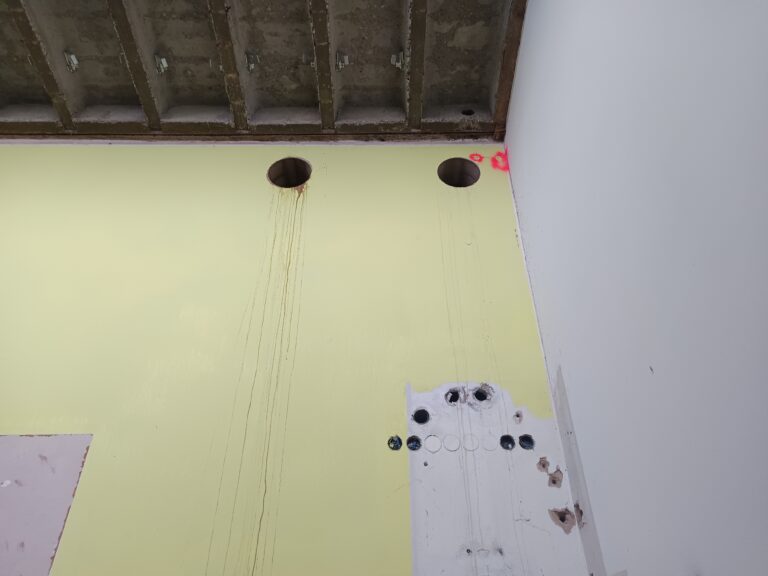 Wanddurchbruch mit Diamantkernbohrer